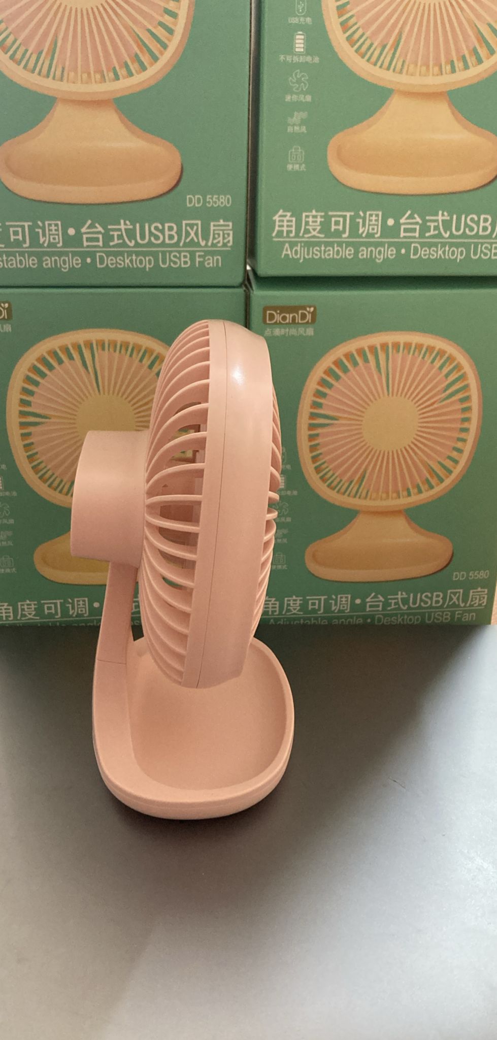Bilişim Burada YM88192A DD5580 Masaüstü Oynar Başlıklı Fan Pembe